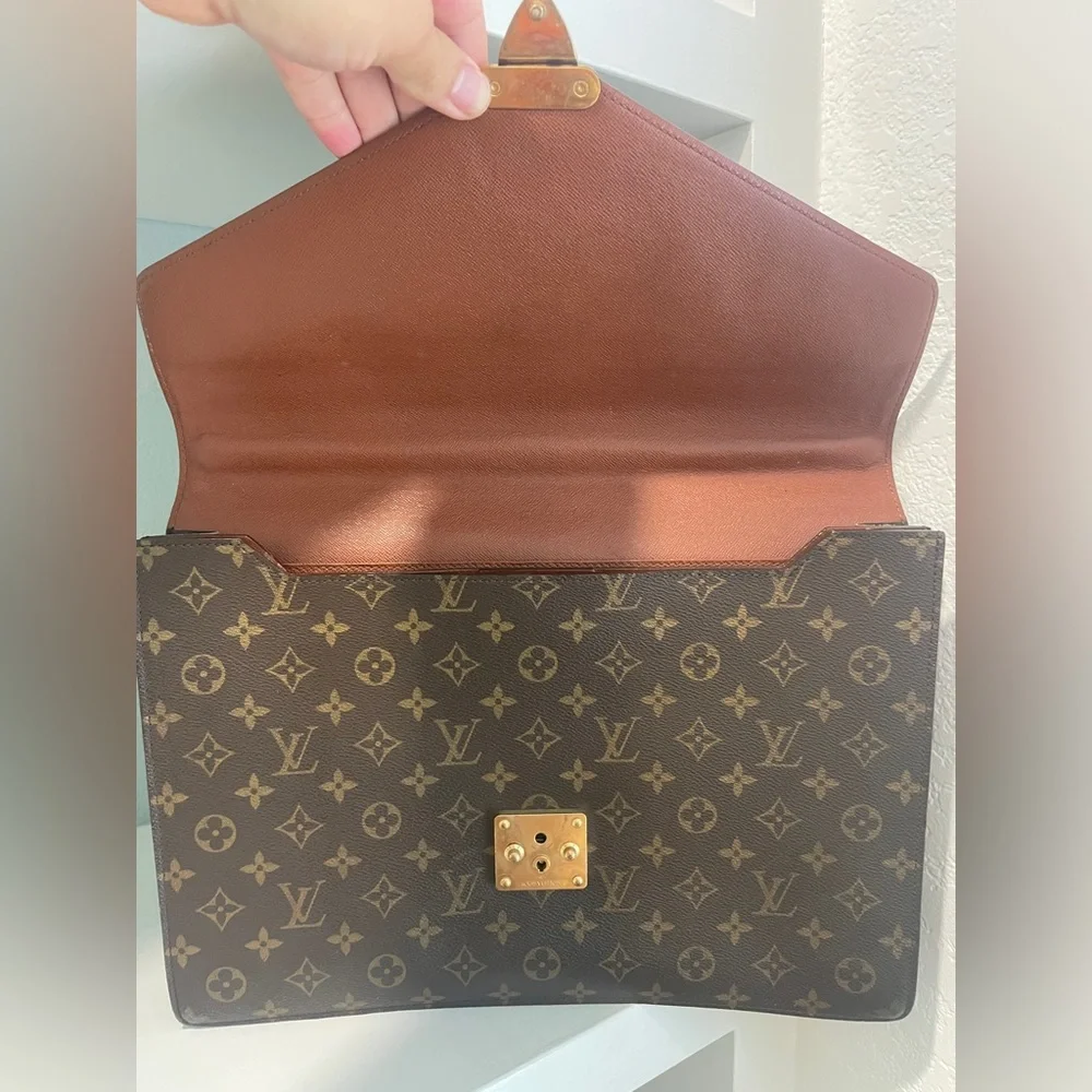 Louis Vuitton Monogram Serviette Ambassadeur Briefcase
